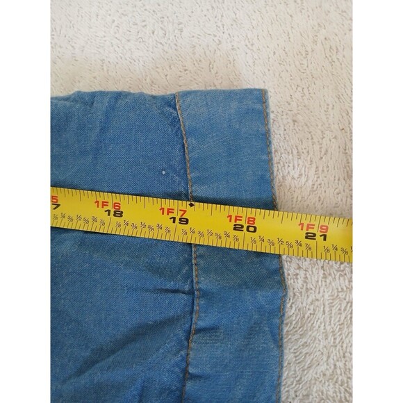 Song Of Style Chambray Tunic Dress Size 2X Belted Roll Tab Sleeve Knee Length - Picture 15 of 16